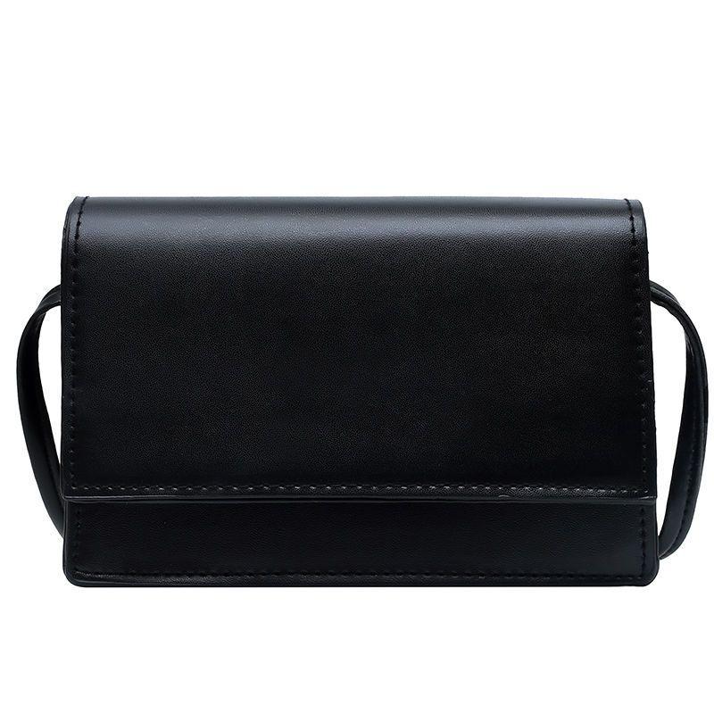 Charlee Black Leather Shoulder Bag  | Womens Shoulder Bags Handbags Black