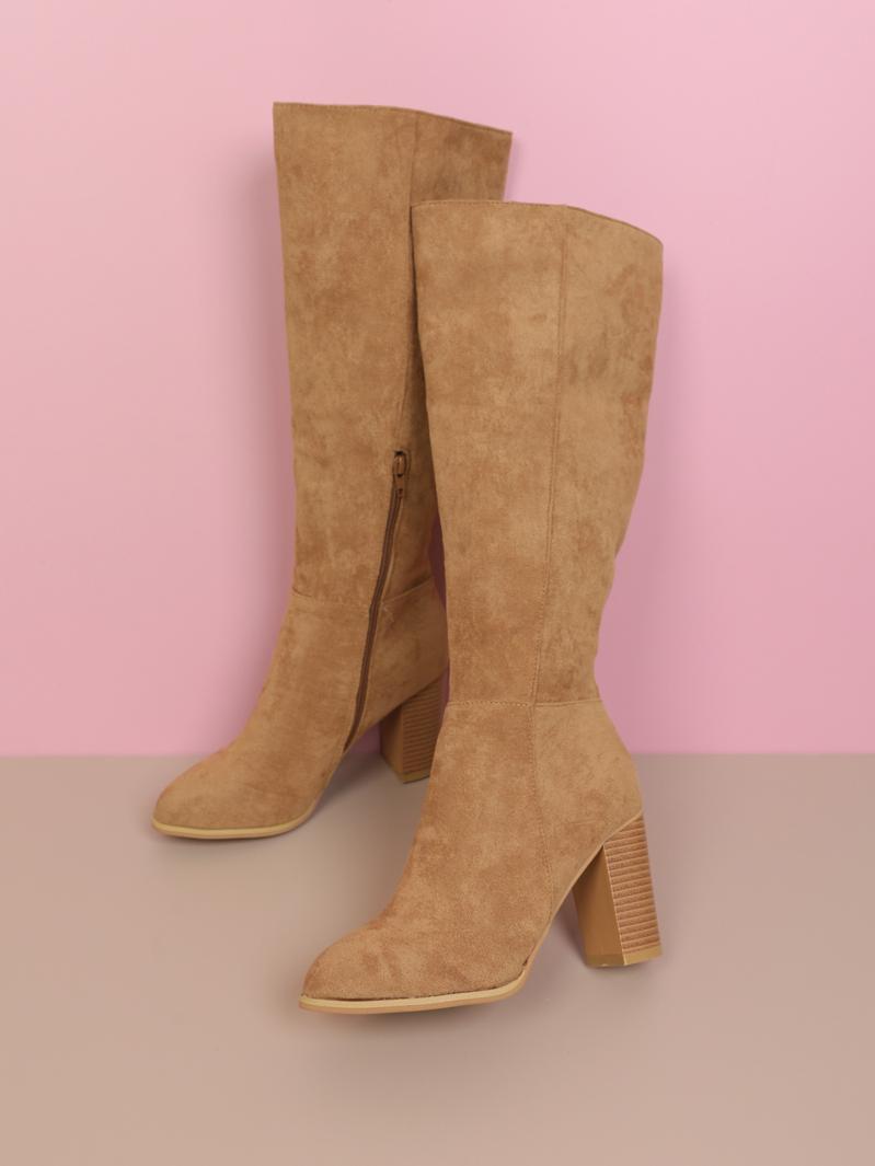 Cleo Cargo Suede Mid-Calf Boot  | Womens Boots Boots Boots