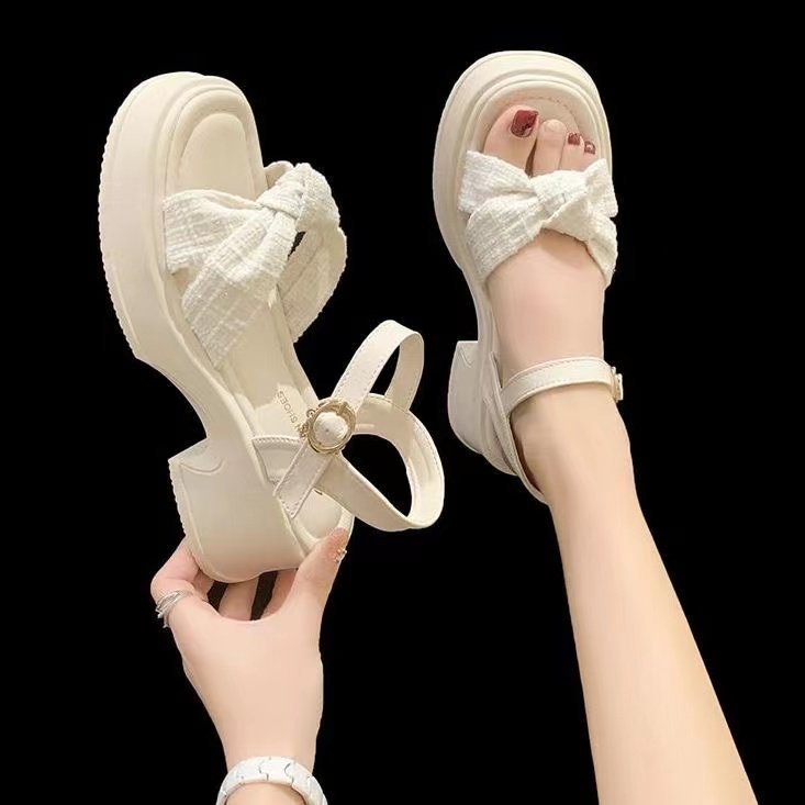 Dahlia White Lace Bow Heel  | Womens Heeled Sandals Heeled Sandals Cream