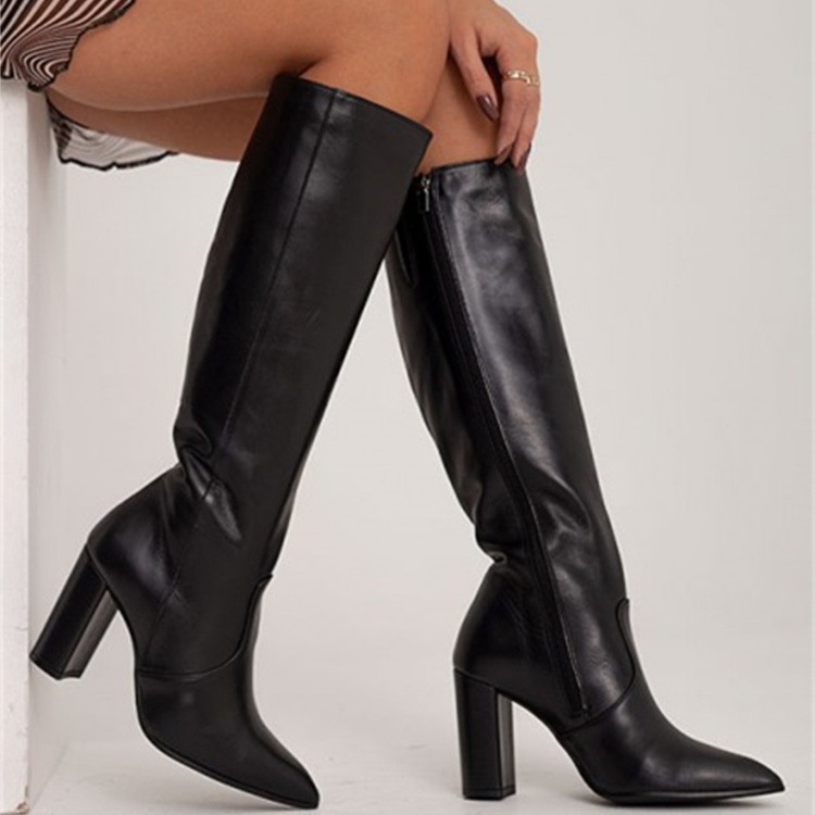 Indy Black Tall Boot  | Womens Boots Boots Black