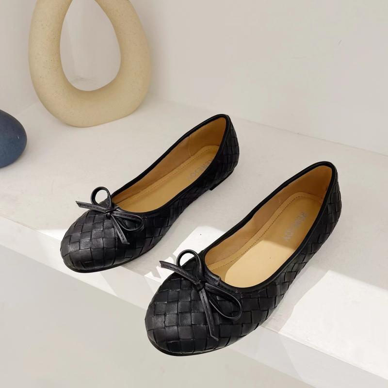 Landry Honey Woven Ballet Flat  | Womens Flats & Loafers Flats & Loafers Flats & Loafers