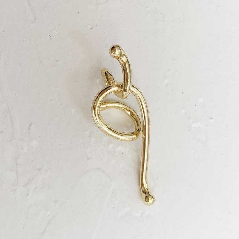 Small Gold Letter "L" Charm  | Womens Jewelry Accessories Gold L