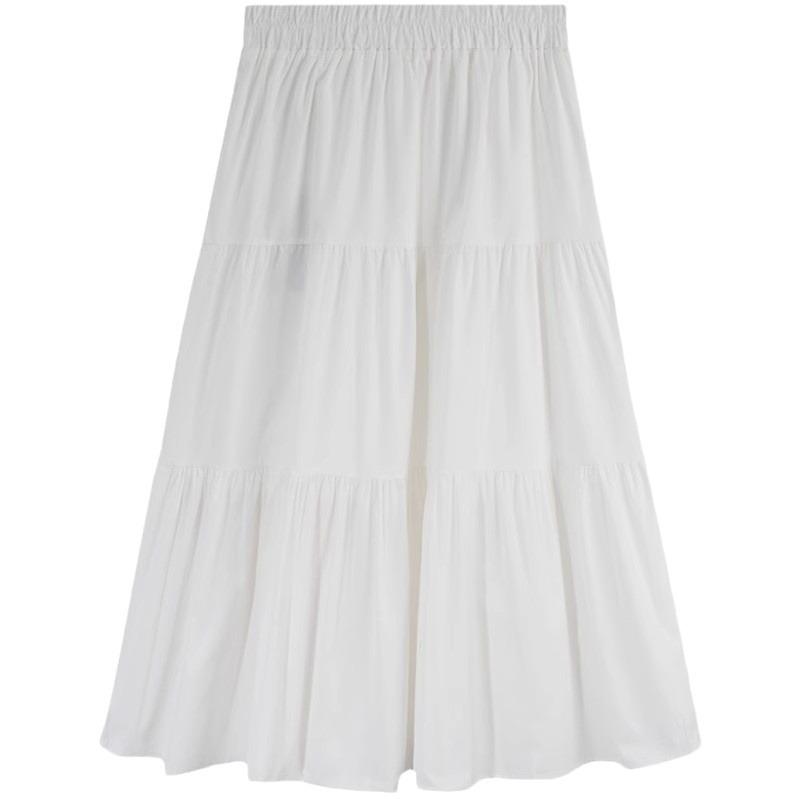 Viola Broderie Trim Midi Skirt  | Womens Bottoms Bottoms Bottoms